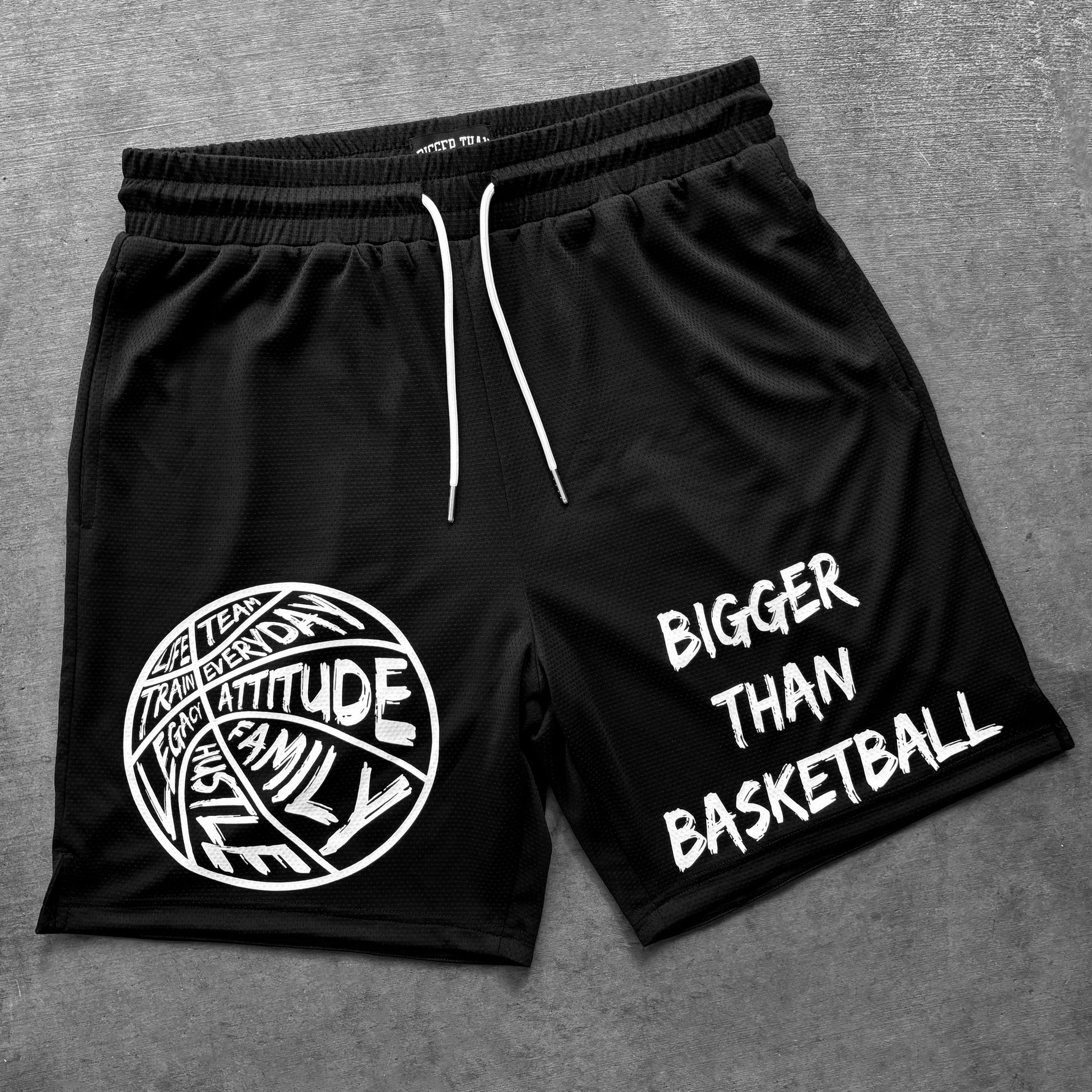 Bigger Than Basketball Shorts | Black