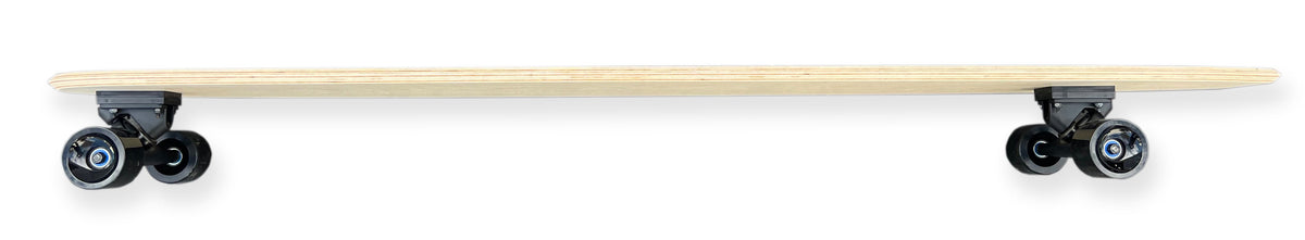 BIRCH 60" Longboard Skateboard | Complete Setup