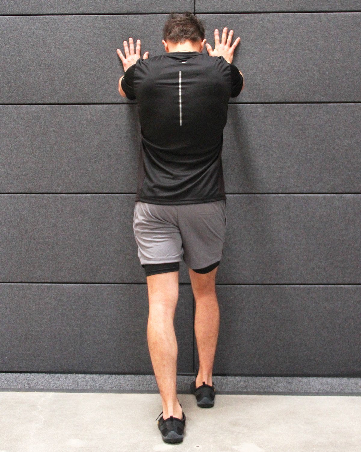 Burk Short Sleeve Shirt | Black with White Logo