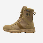 ROCKROOSTER Colmar Coyote 8" Suede Leather Waterproof Tactical & Military Boots | AB500