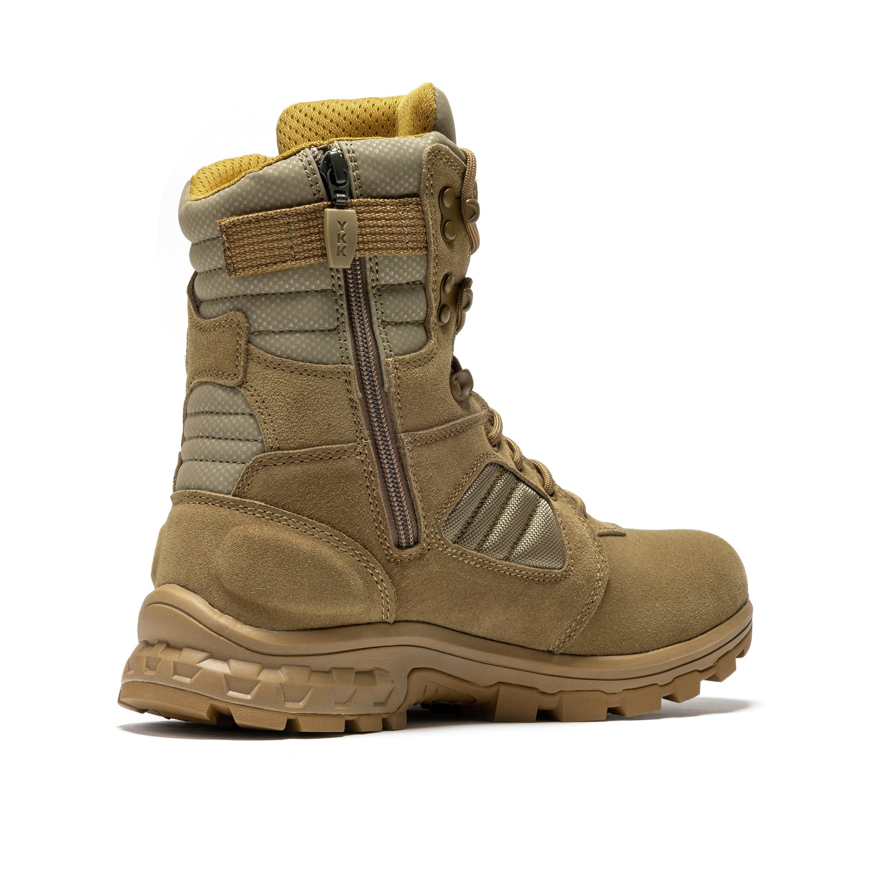 ROCKROOSTER Burano Coyote 8” Suede Leather Waterproof Tactical & Military Boots | AB540