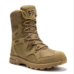 ROCKROOSTER Colmar Coyote 8" Suede Leather Waterproof Tactical & Military Boots | AB520