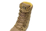 ROCKROOSTER Colmar Coyote 8" Suede Leather Waterproof Tactical & Military Boots | AB520