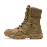 ROCKROOSTER Colmar Coyote 8" Suede Leather Waterproof Tactical & Military Boots | AB520
