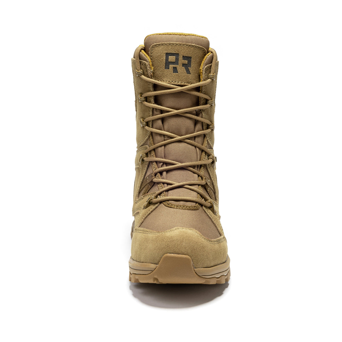 ROCKROOSTER Colmar Coyote 8" Suede Leather Waterproof Tactical & Military Boots | AB520