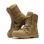 ROCKROOSTER Colmar Coyote 8" Suede Leather Waterproof Tactical & Military Boots | AB520