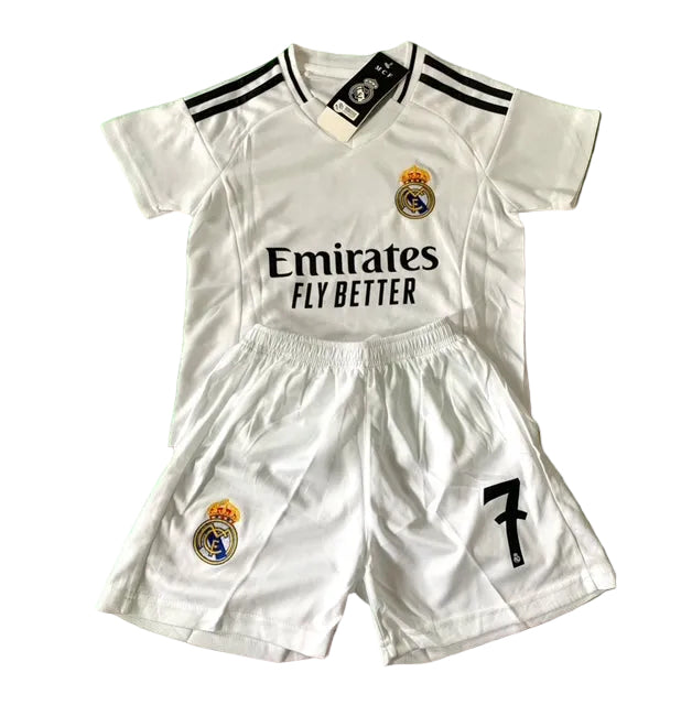 Vini Jr Kids Soccer Jersey Real Madrid | Youth and Toddler Sizes