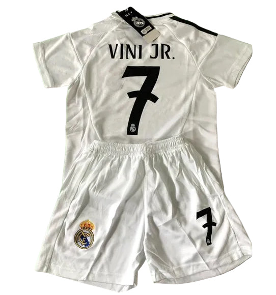 Vini Jr Kids Soccer Jersey Real Madrid | Youth and Toddler Sizes