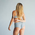 90s Boyshort CloudRib™ Grey