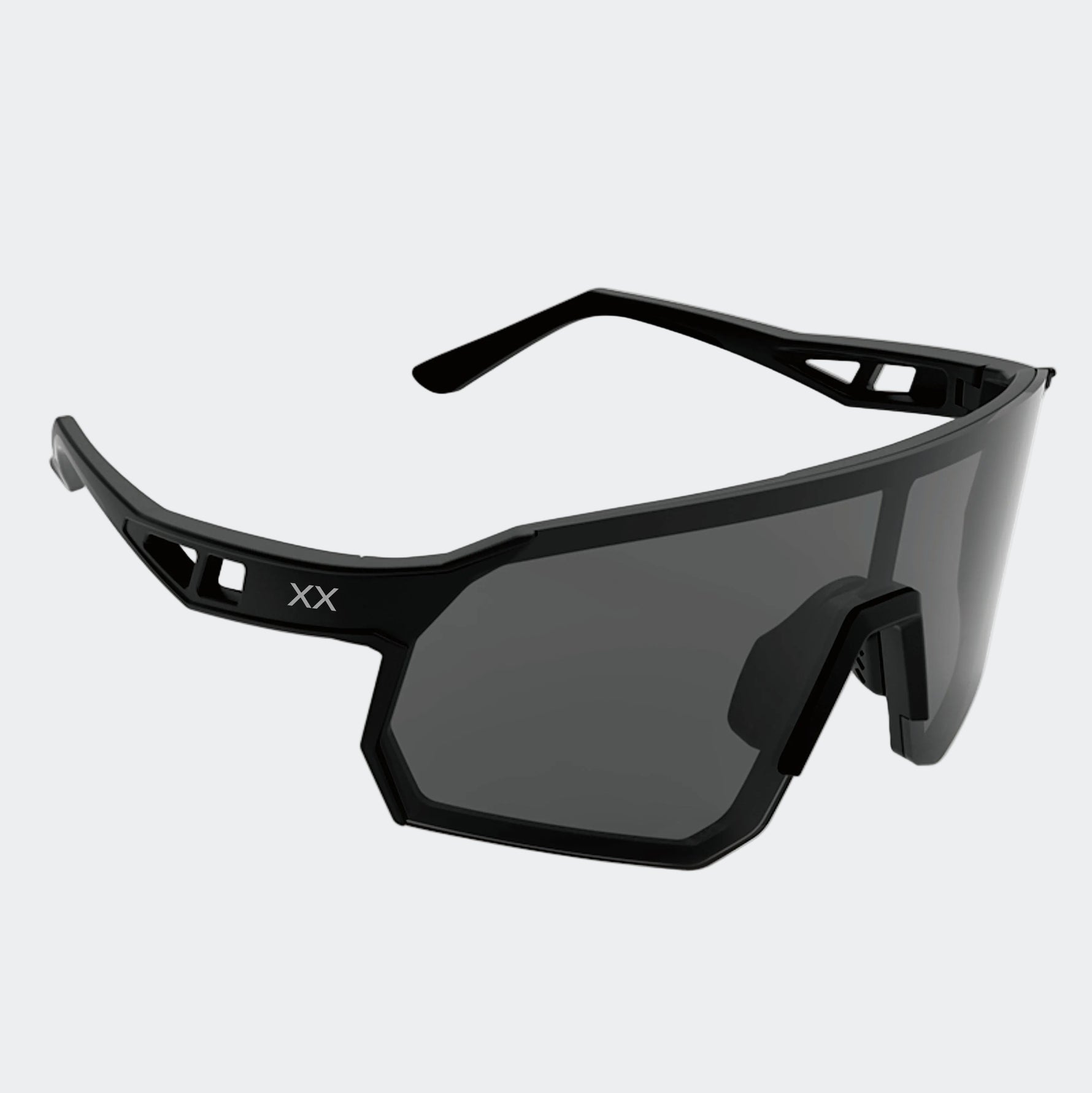 Volt Running Glasses | Black + Dark Grey