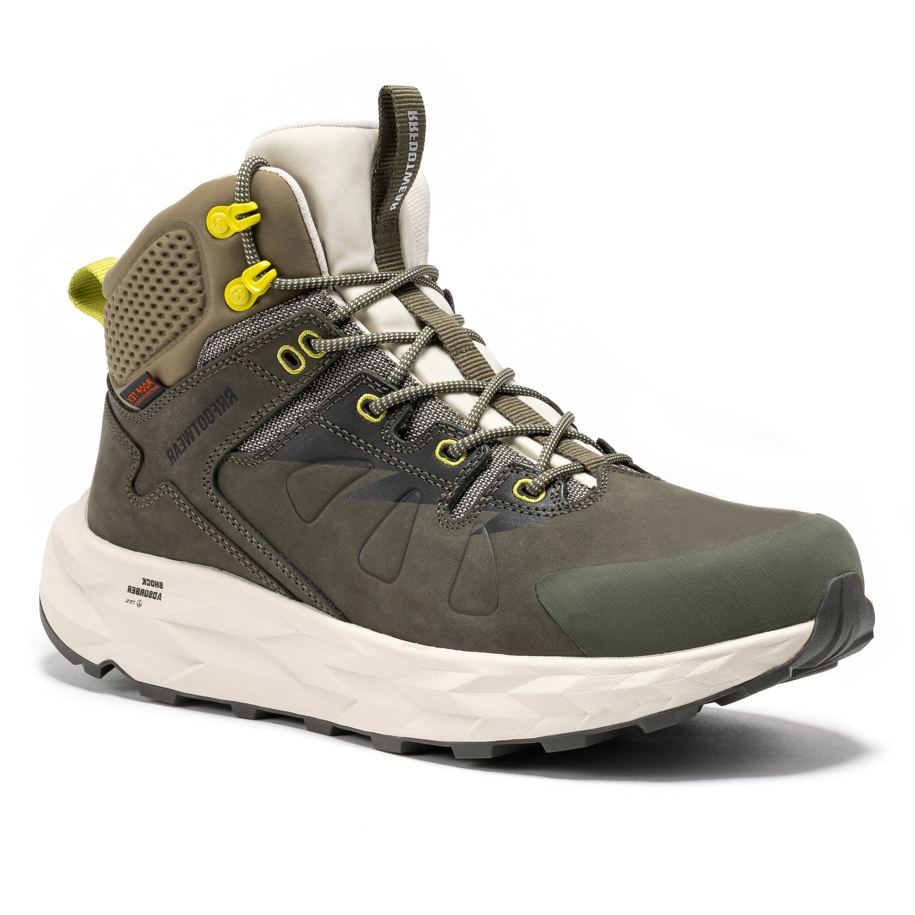 ROCKROOSTER Farmington Green 6” Waterproof Hiking Boots with VIBRAM® Outsole | OC21033