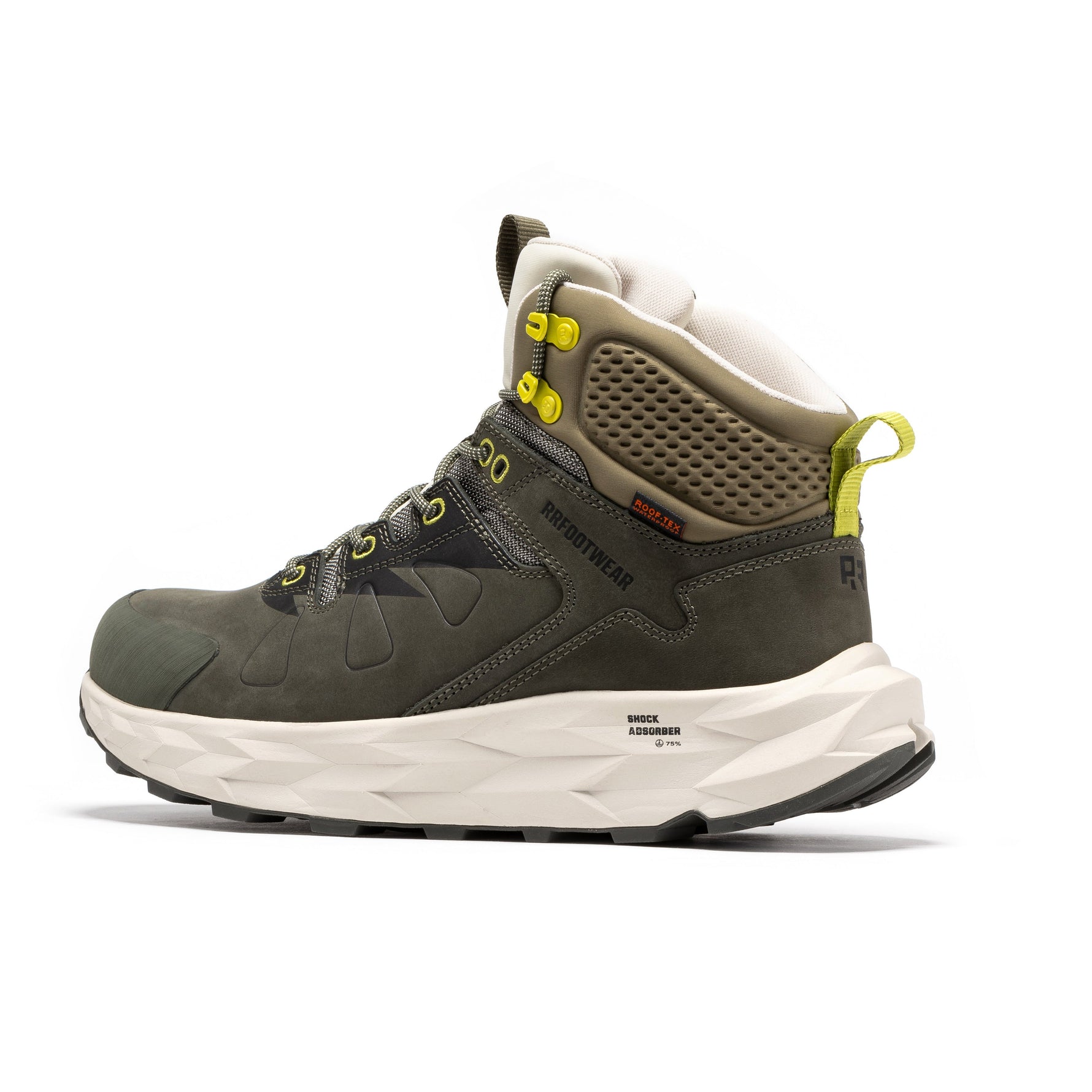 ROCKROOSTER Farmington Green 6” Waterproof Hiking Boots with VIBRAM® Outsole | OC21033
