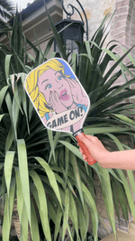 ARTI 16mm T700 Carbon Fiber Kristen & Kristy "GAME ON" Pickleball Paddle | USA Pickleball Approved