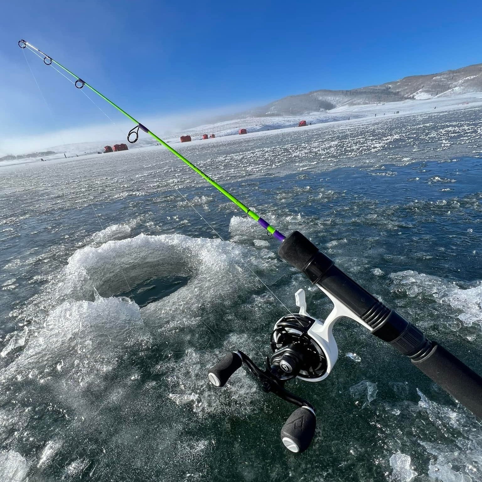 The Joker "Co-Designed by Shifty Outdoors" Ice Fishing Rod