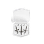 ZEUS TITANIUM  BROADHEADS (3 PACK) PLUS PRACTICE HEAD | COMES WITH BOTH 100/125 GR TIPS