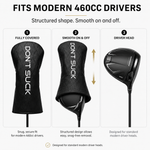 Don’t Suck™ Driver Headcover | Premium Black Diamond Quilted Fit (460cc)
