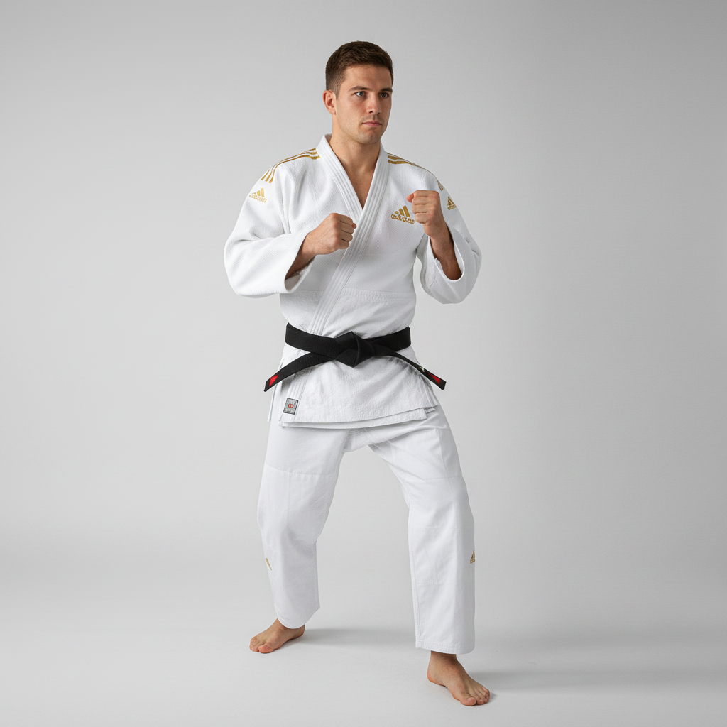 IJF Champion Judo-Gi 3 Regular Fit with Gold Logo