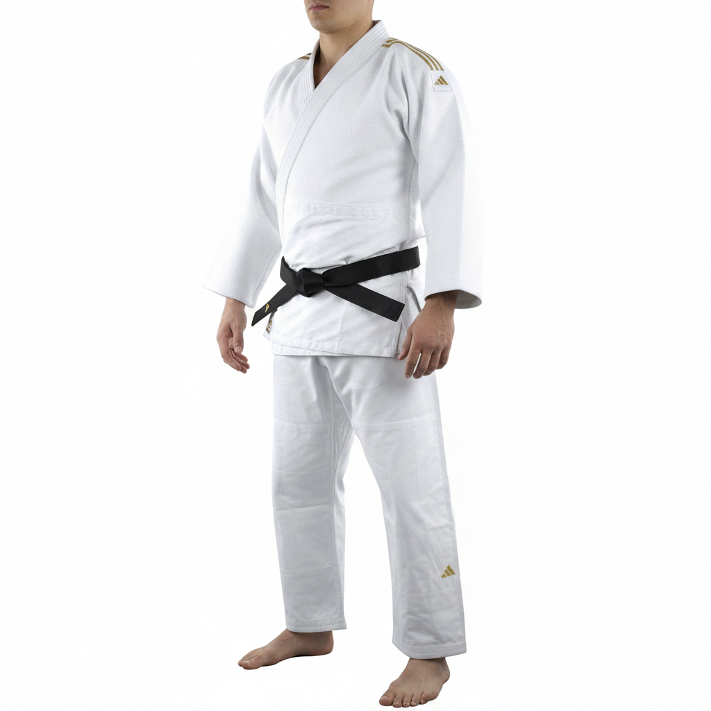 Quest Gold Stripes Judogi | J690