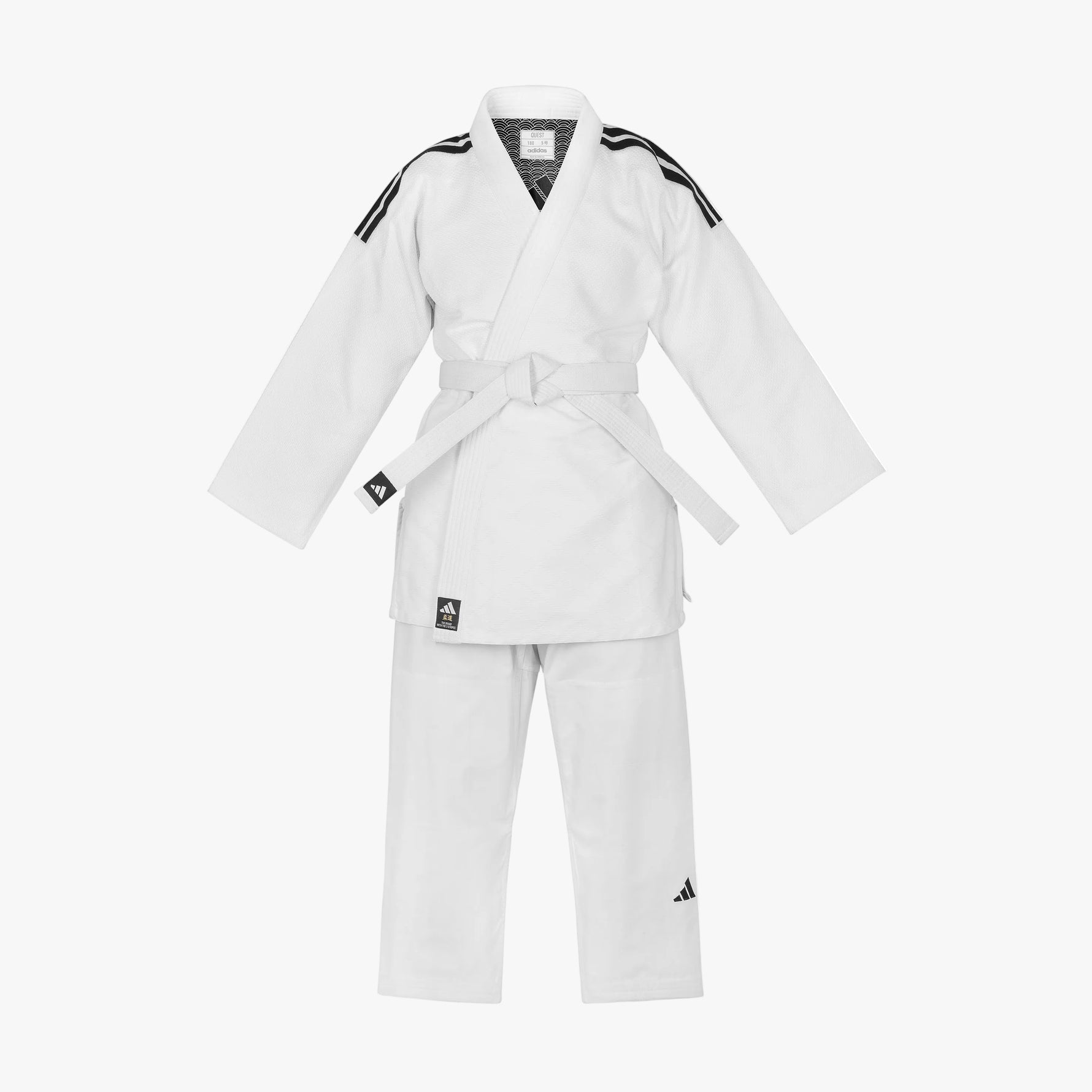 J690 Quest with Black and White Stripes