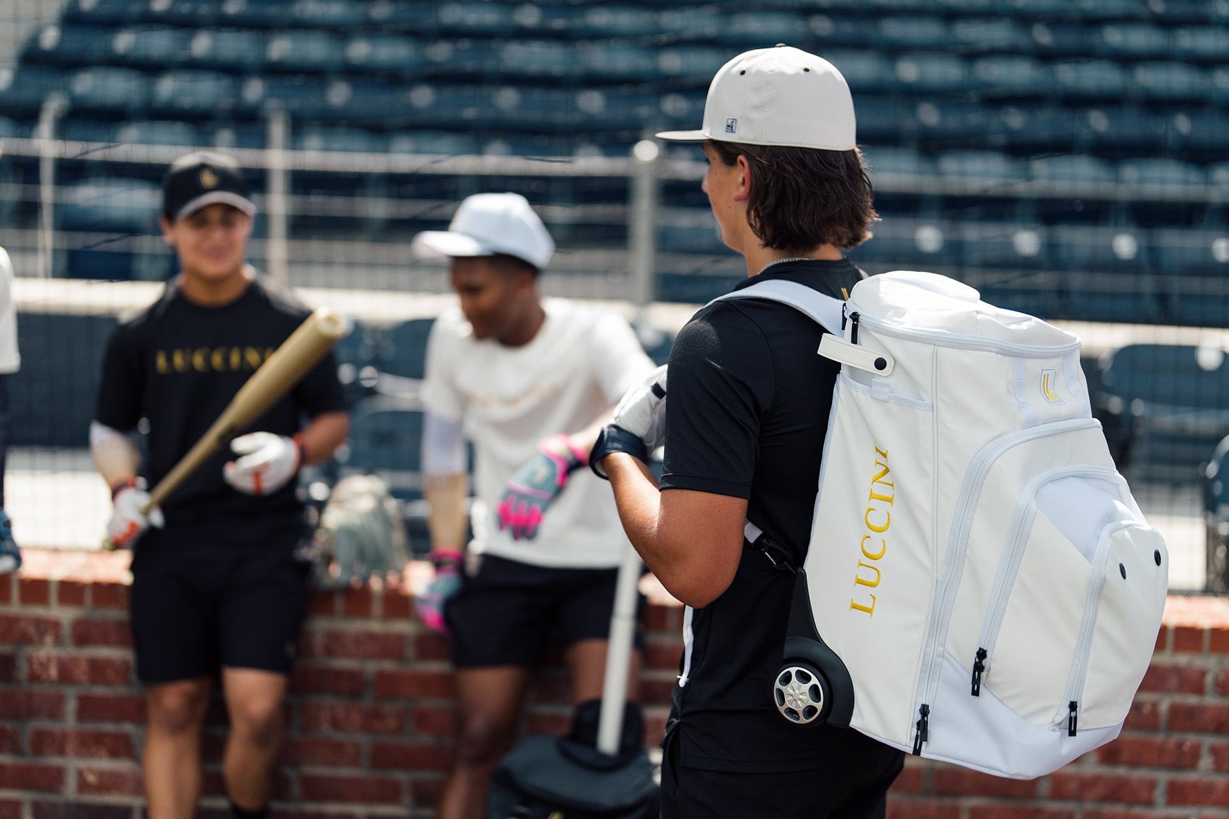 Wheeled Gear Bag | White