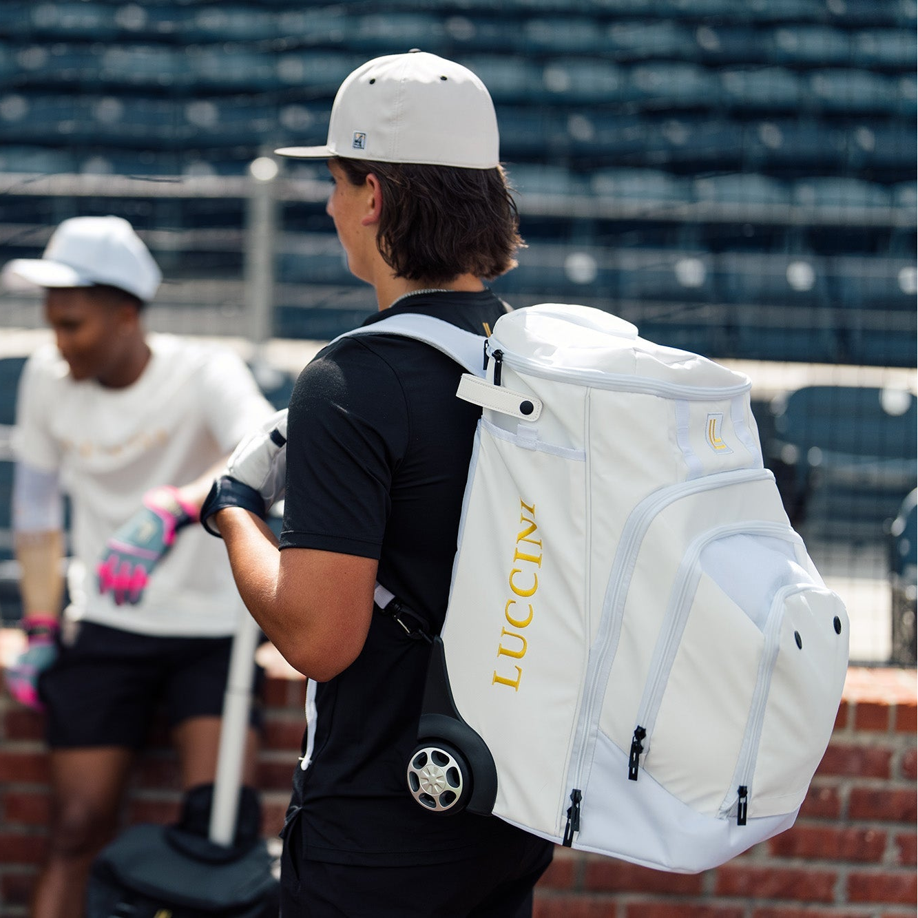 Wheeled Gear Bag | White