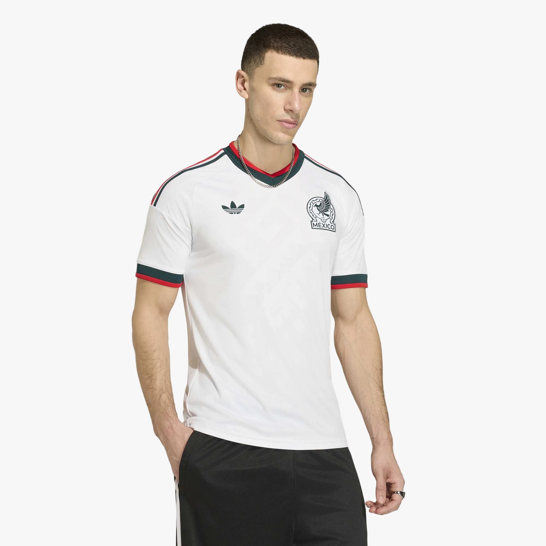 Adidas Mens Mexico 26 Away Jersey | White