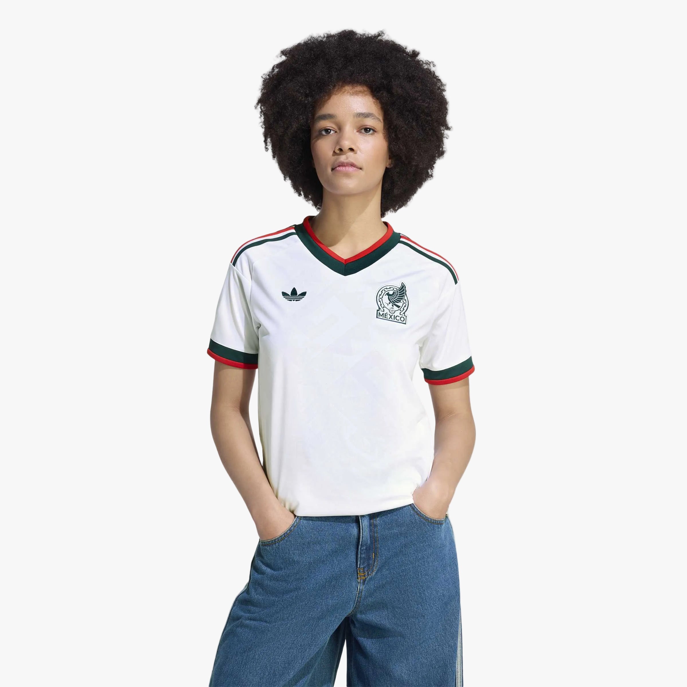 Adidas Womens Mexico 26 Away Jersey | White