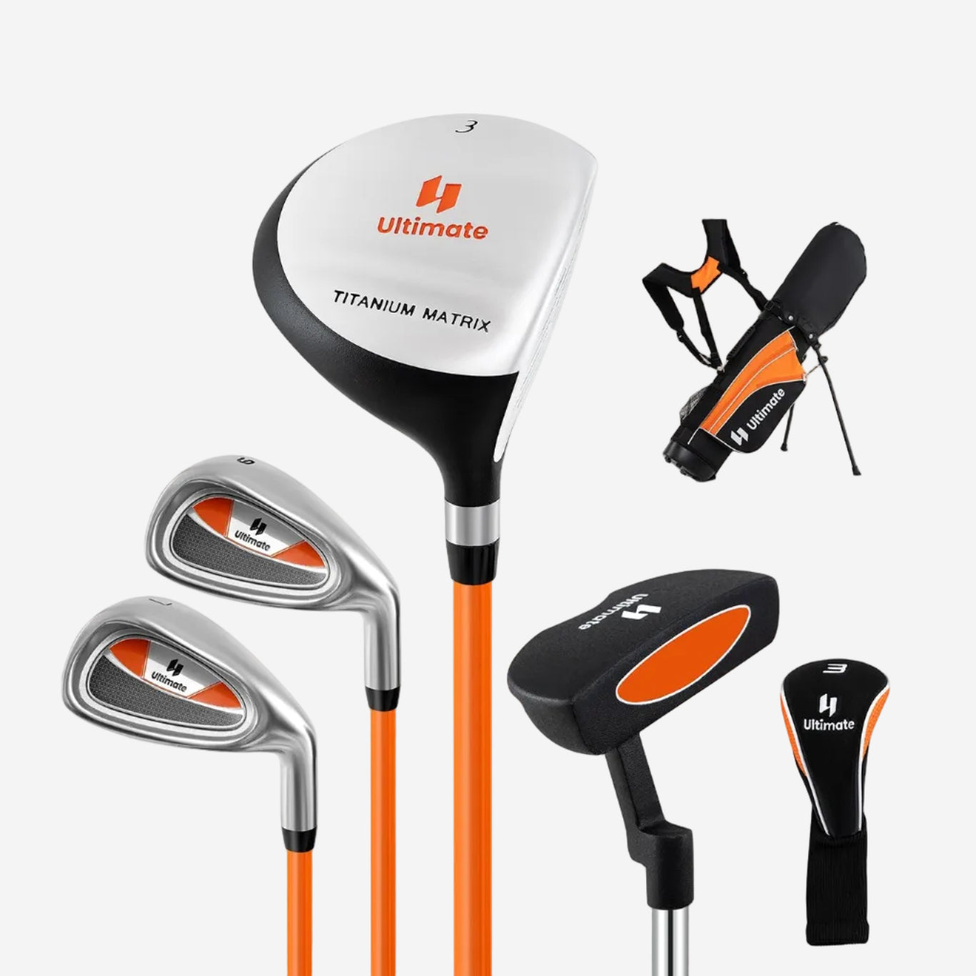 Ultimate Junior Complete Golf Club Set | Age 8 to 10