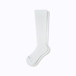 Knee-High Compression Socks | Solid White