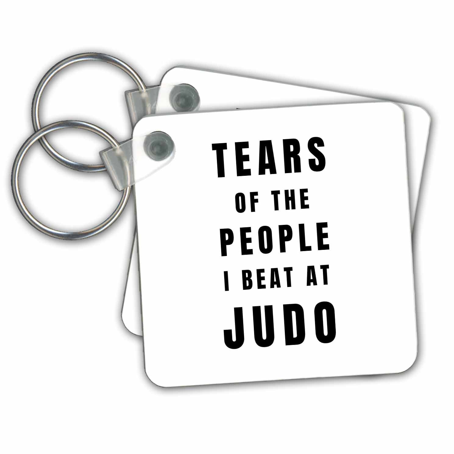 Key Chain Tears of the People I Beat at Judo Funny Best Fighter Ever Humor Joke Tears