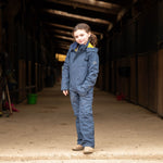 Kid's Winter Insulated Jumpsuit | Blue Nights