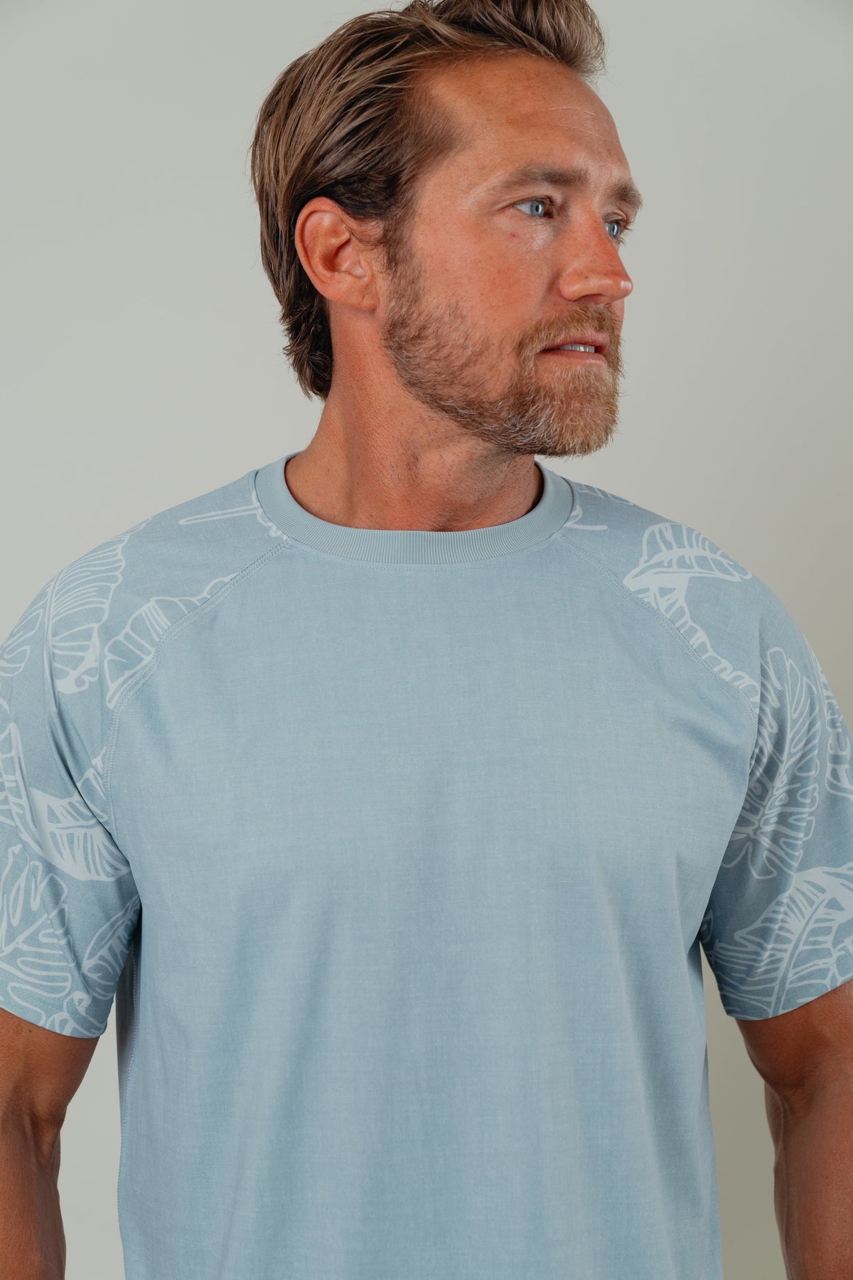 OLEU SUNSPORT™ UV TEE SHIRT | RAINFOREST SEA GREEN