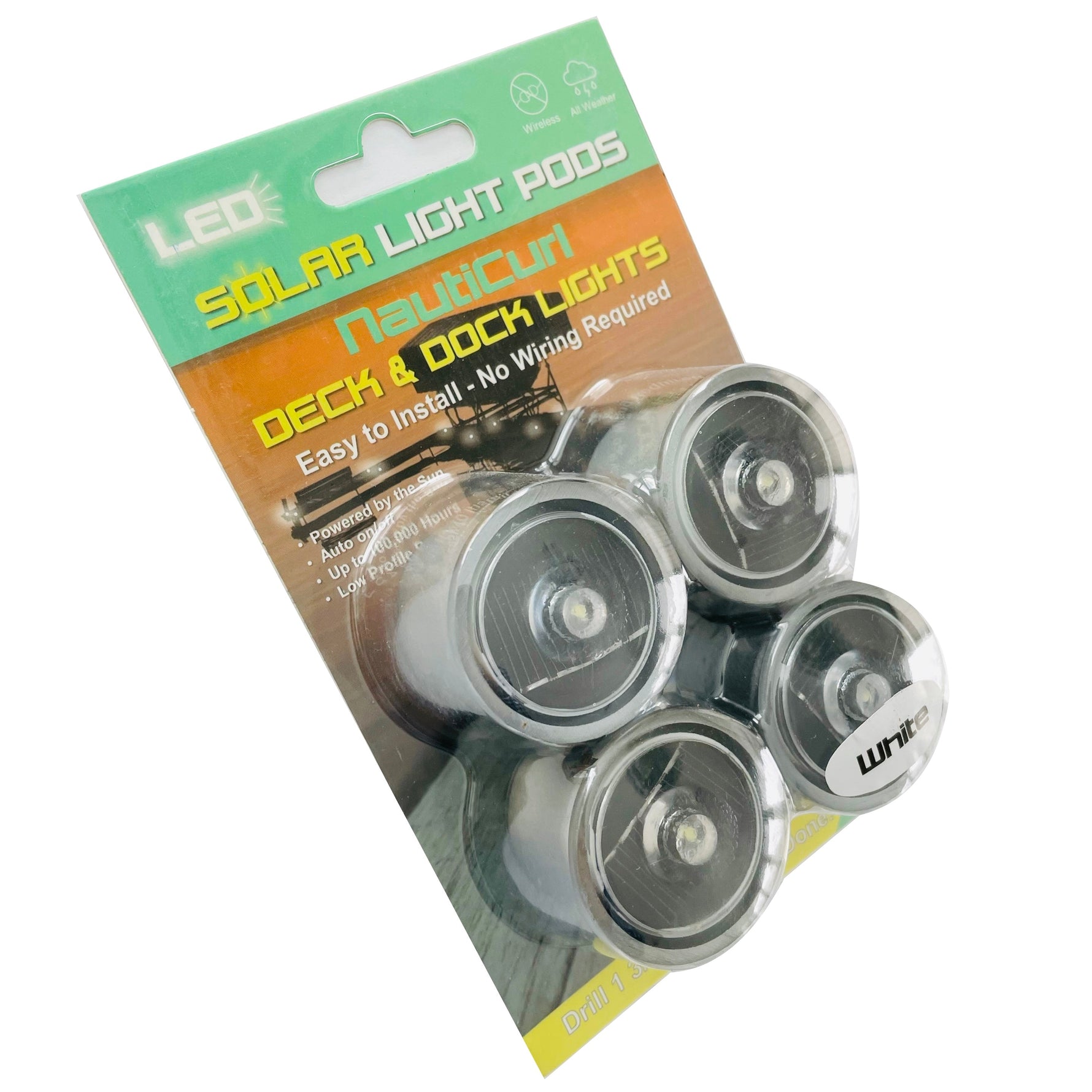 LED Dock & Deck Pods | Solar Powered Light Dots