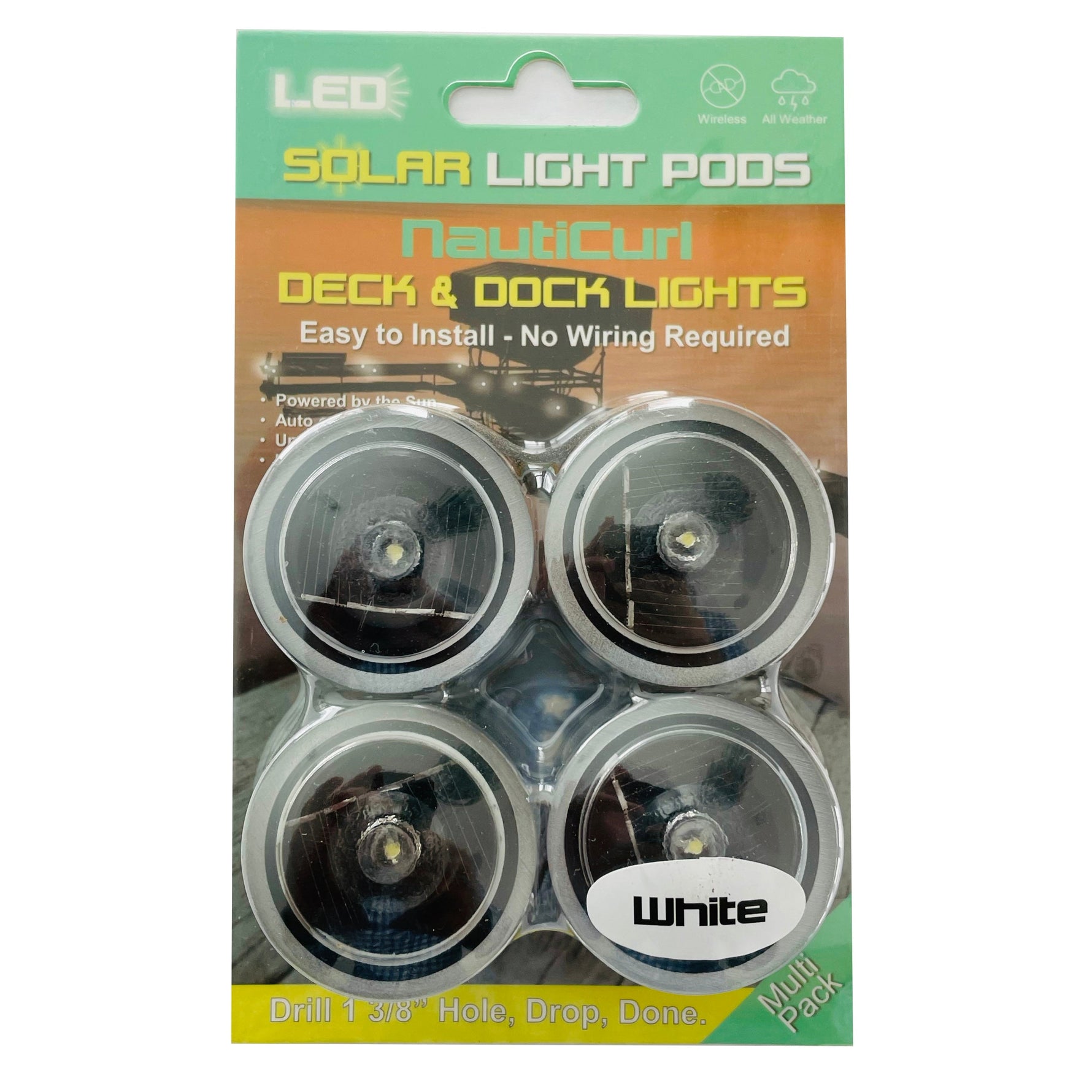 LED Dock & Deck Pods | Solar Powered Light Dots