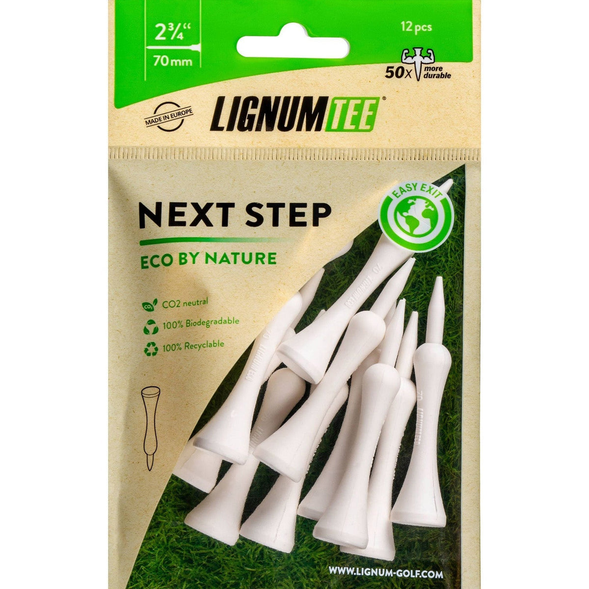 Lignum Tee | Next Step Golf Tees Eco