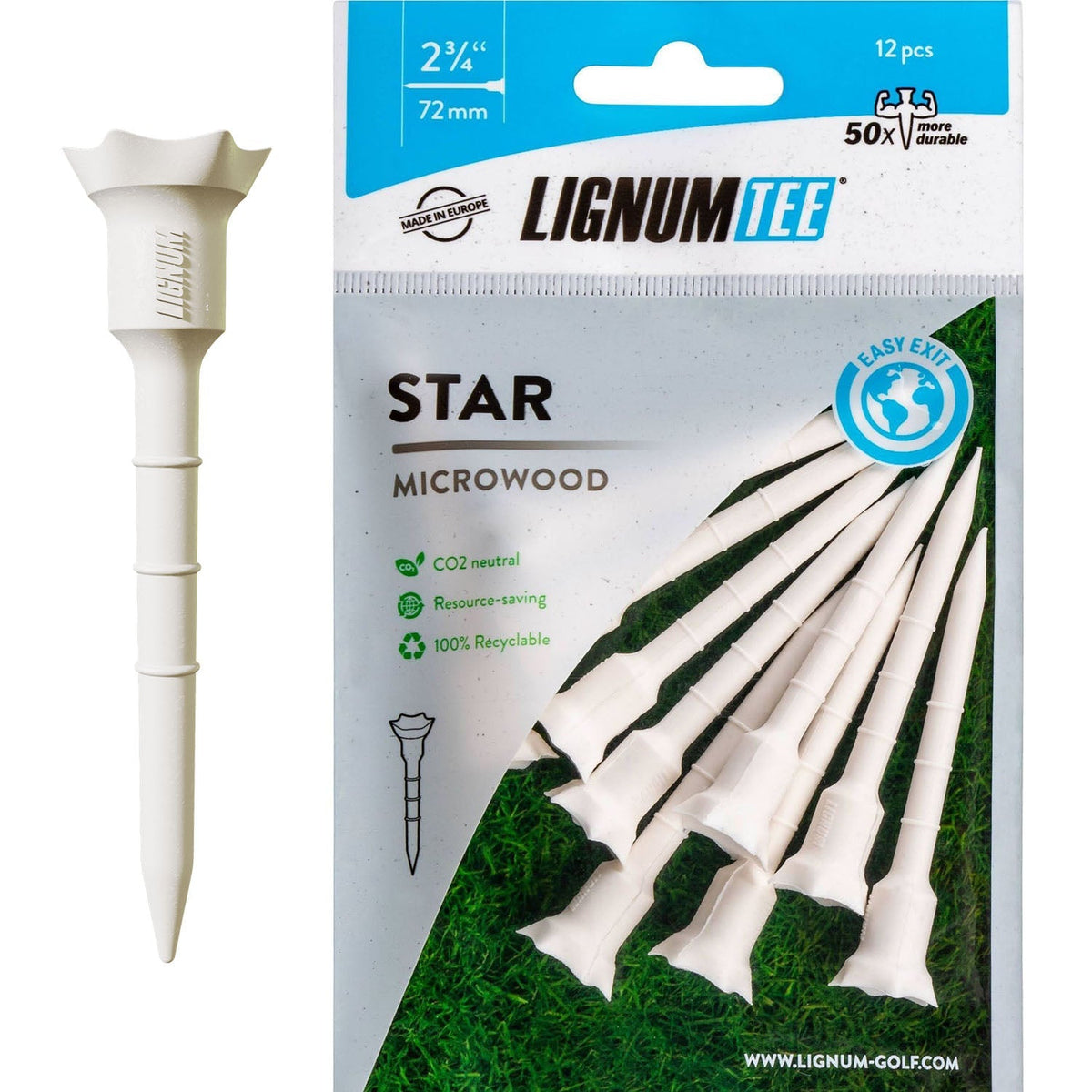 Lignum Tee | Star Golf Tees