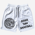 Bigger Than Basketball Shorts | White