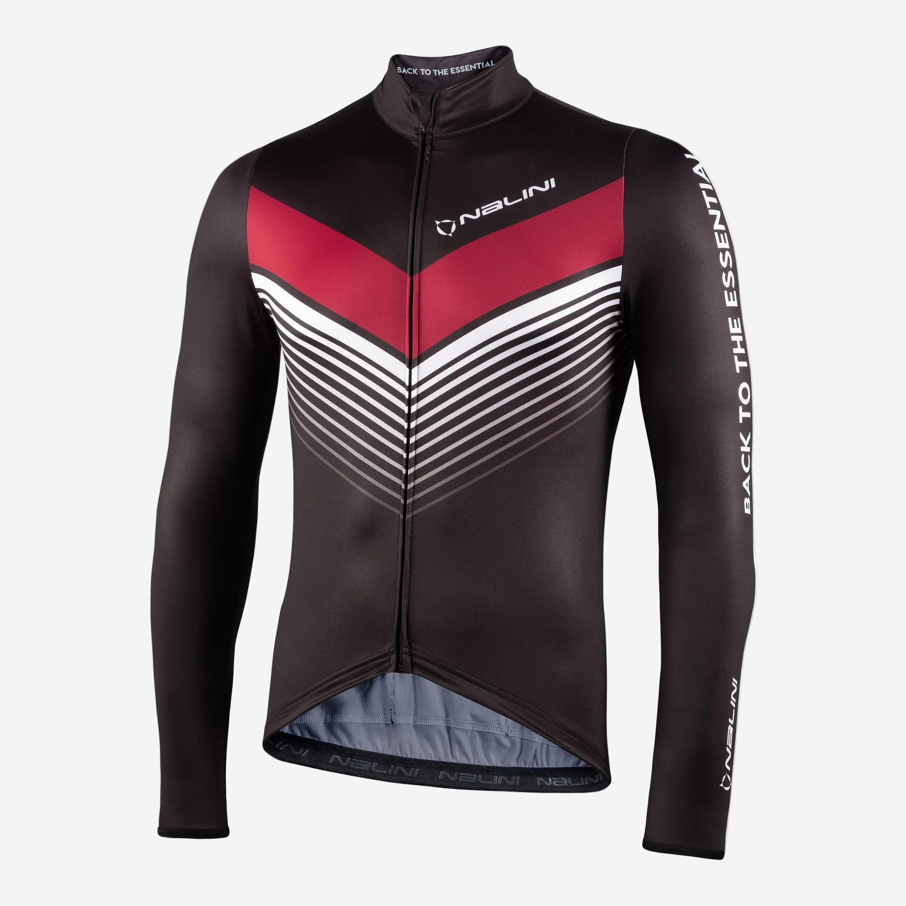 Nalini FIT Long Sleeve Men's Cycling Jersey | Black