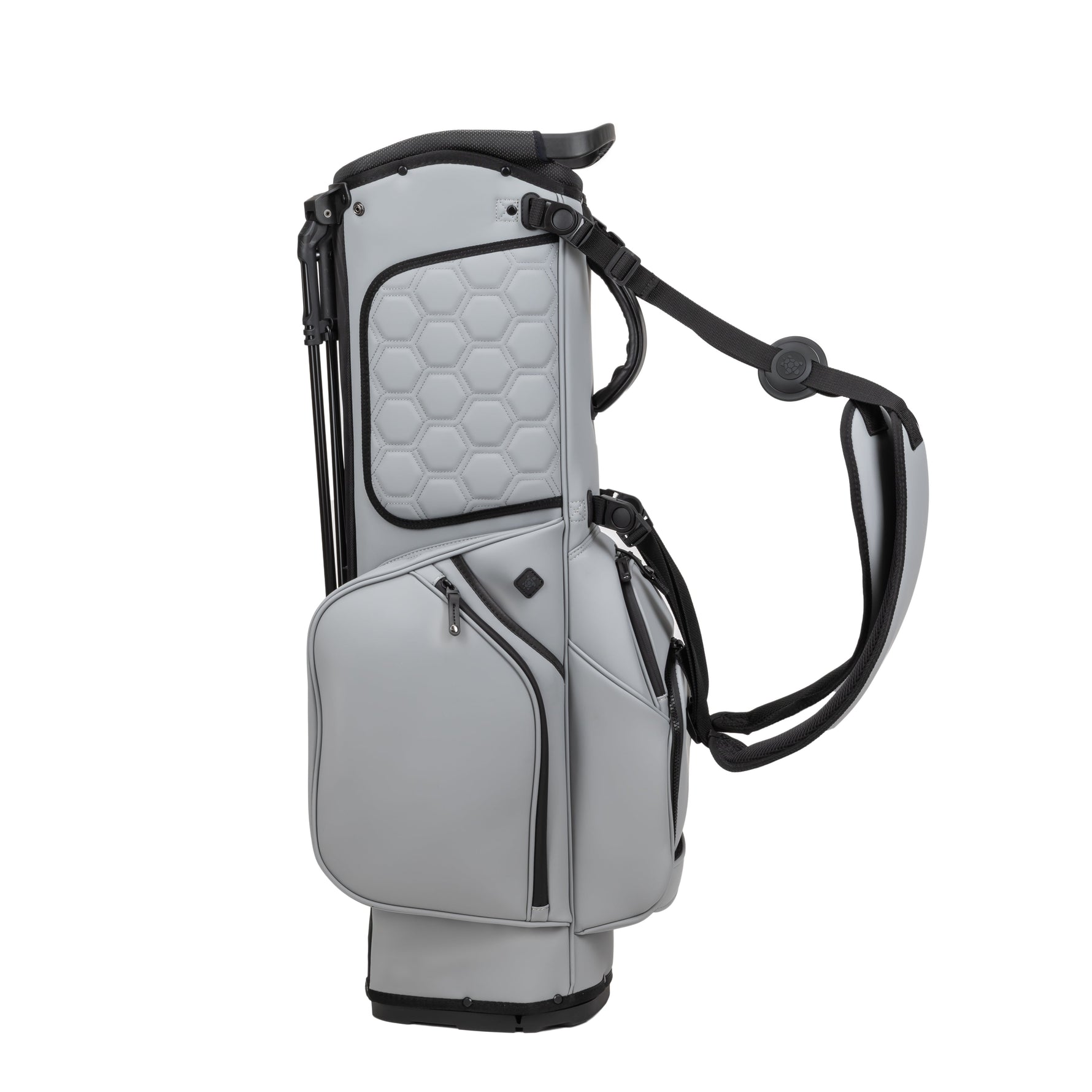 LUX 9.5" 14-Way Hybrid Stand Bag | Fossil (Gray)