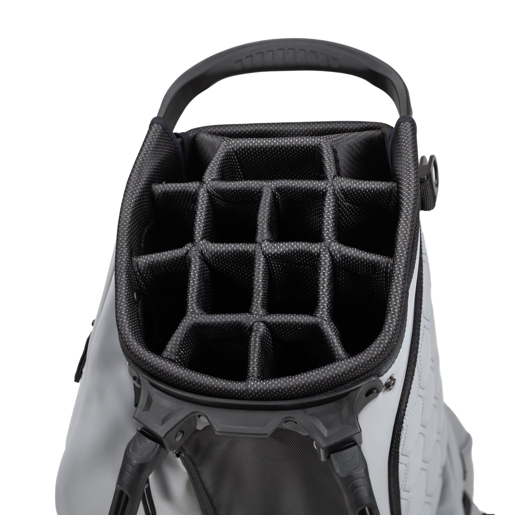 LUX 9.5" 14-Way Hybrid Stand Bag | Fossil (Gray)