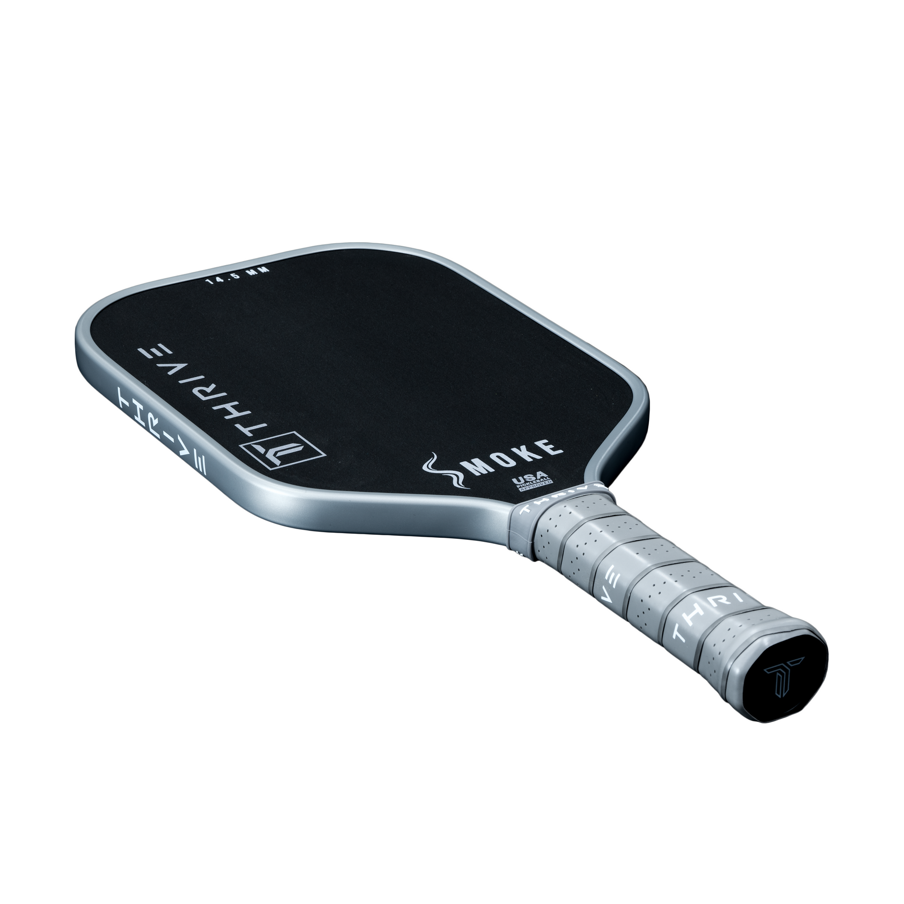 SMOKE 14.5 mm Paddle (POWER SERIES) with Cover, Weights, Eraser, Key Chain, Sticker, and Weight Card