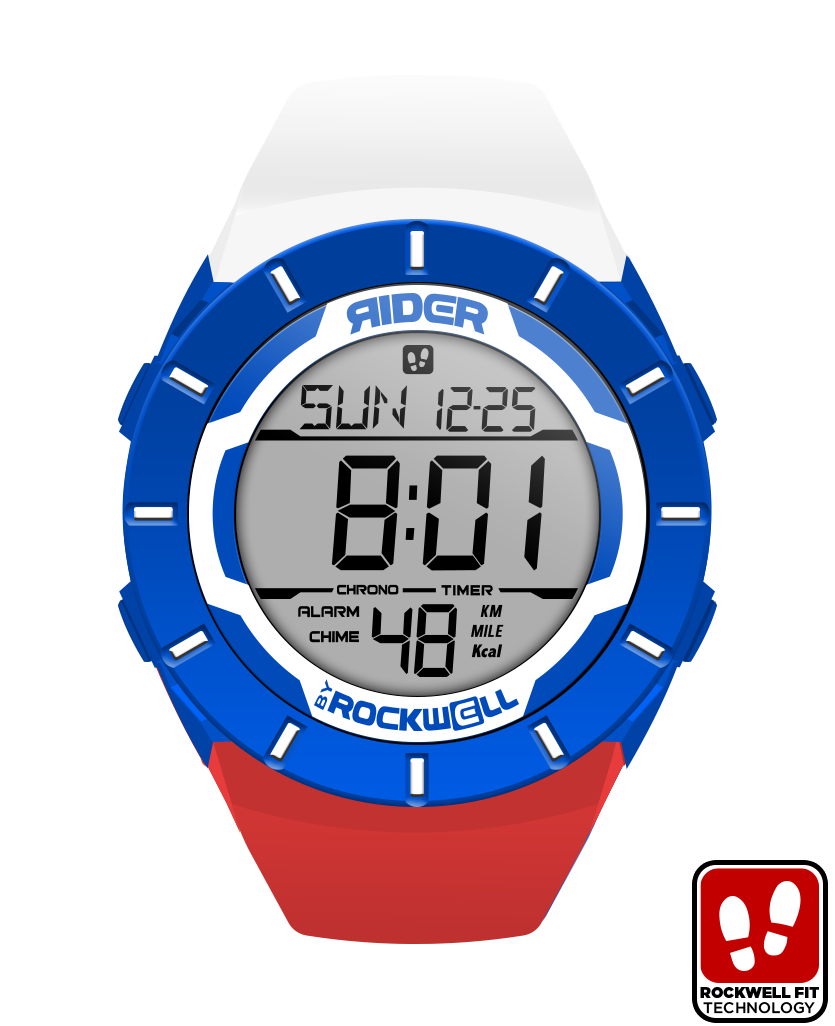 Rockwell Time Coliseum Sports Watch Limited Edition | Red/White/Blue Coliseum