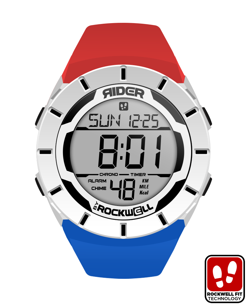 Rockwell Time Coliseum Sports Watch Limited Edition | Red/White/Blue Coliseum