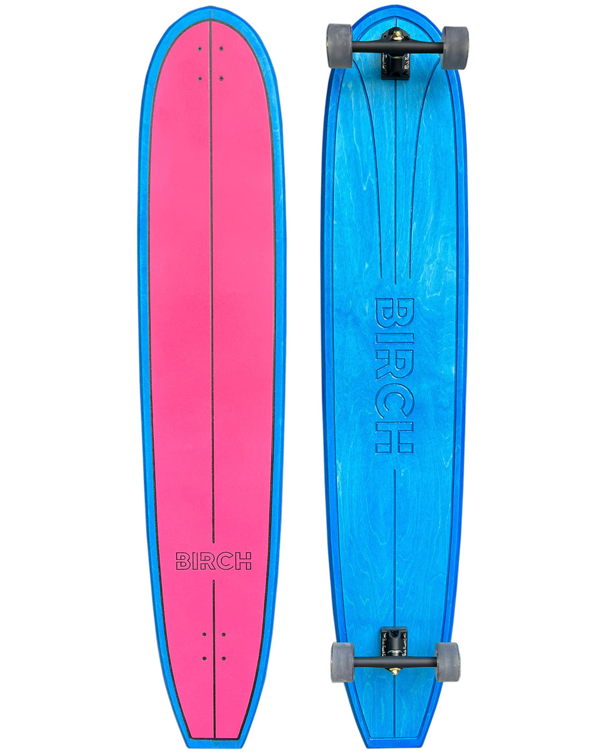 BIRCH 60" LOG Longboard Cruiser Skateboard | Complete Setup or Deck Only