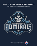 Milwaukee Admirals AHL Hockey Embroidered Lace Hoodie