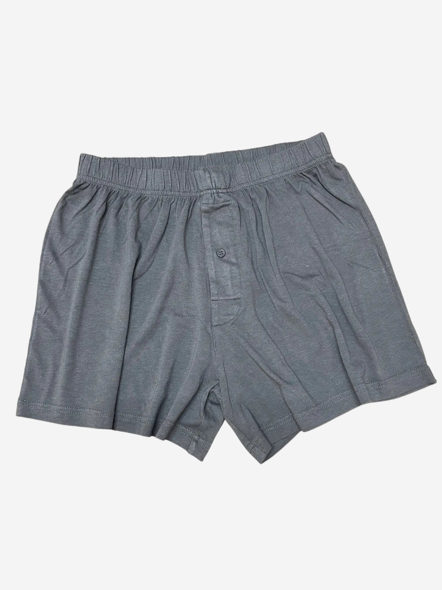 Men's Bamboo Viscose/Cotton Boxer Style Underwear in Charcoal Grey | 5-Pack