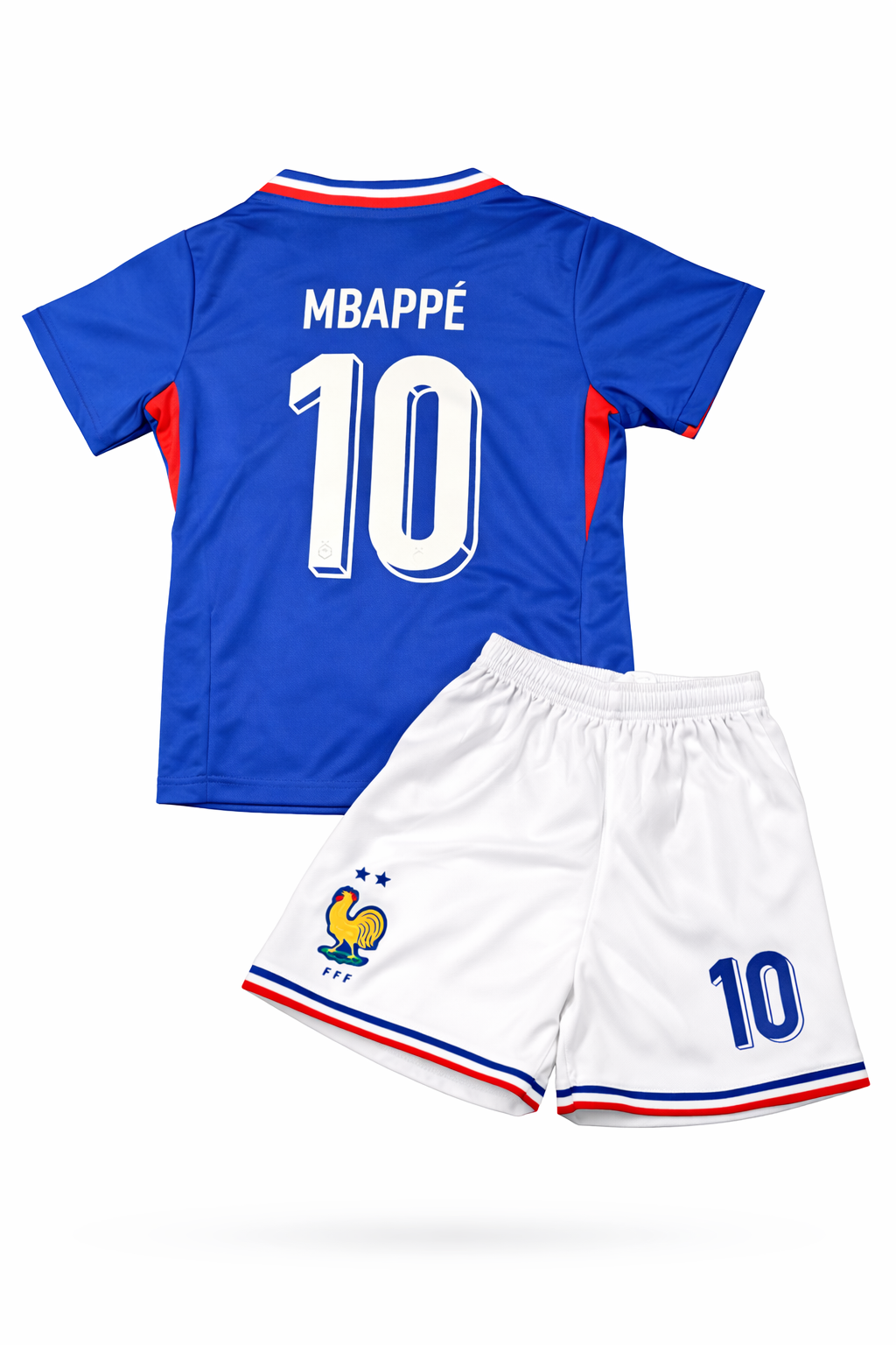 Kylian Mbappe Kids France Soccer Jersey Set Football | Youth & Toddler Sizes