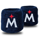 Franklin MLB 2.5" Wristbands | Official Team Logo Sweatbands