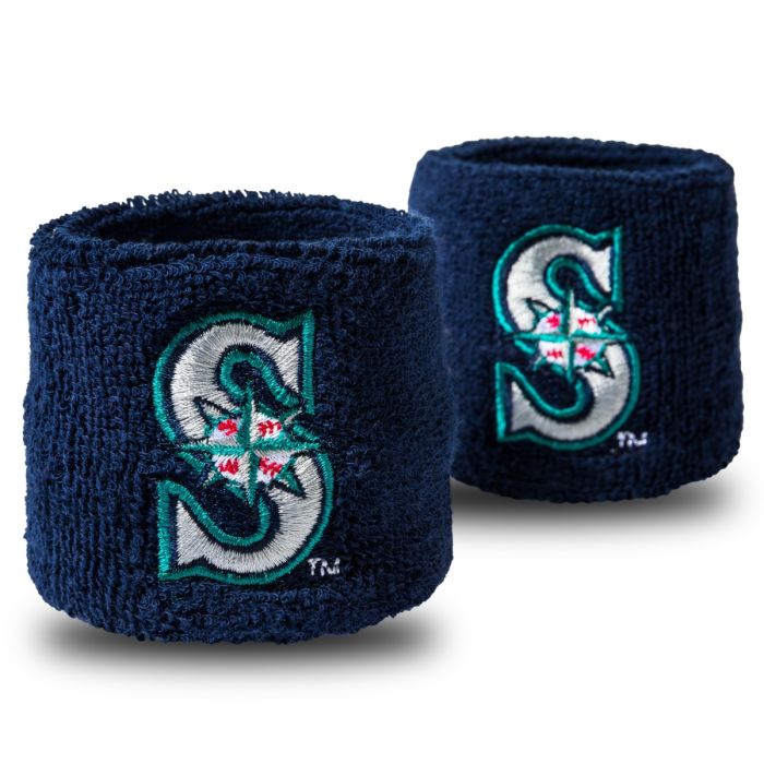 Franklin MLB 2.5" Wristbands | Official Team Logo Sweatbands