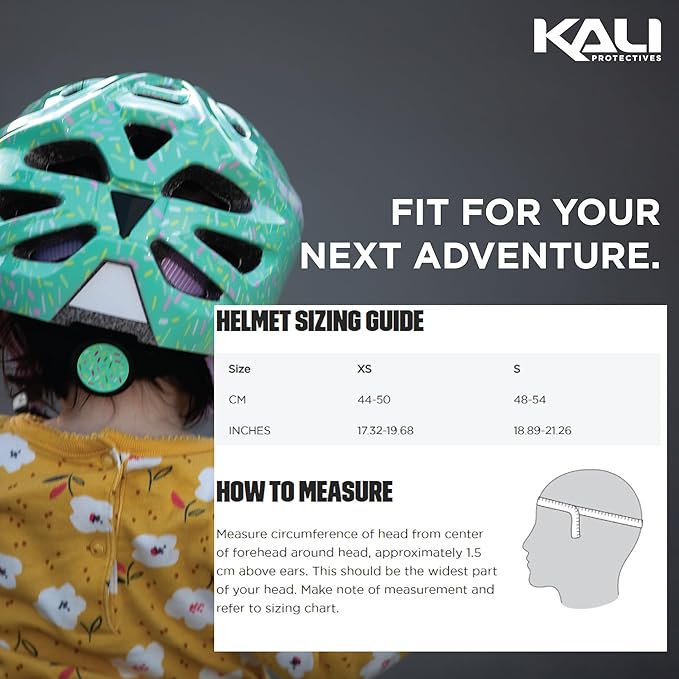 KALI PROTECTIVES Chakra Youth Bicycle Helmet | Monster Blue